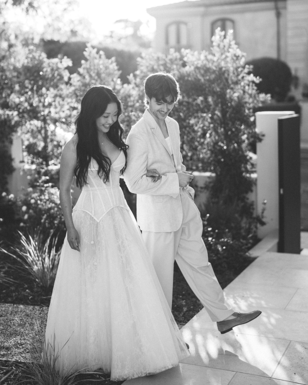 Lana Condor and Anthony De La Torre Tie the Knot in a Romantic Malibu Mountain Ceremony