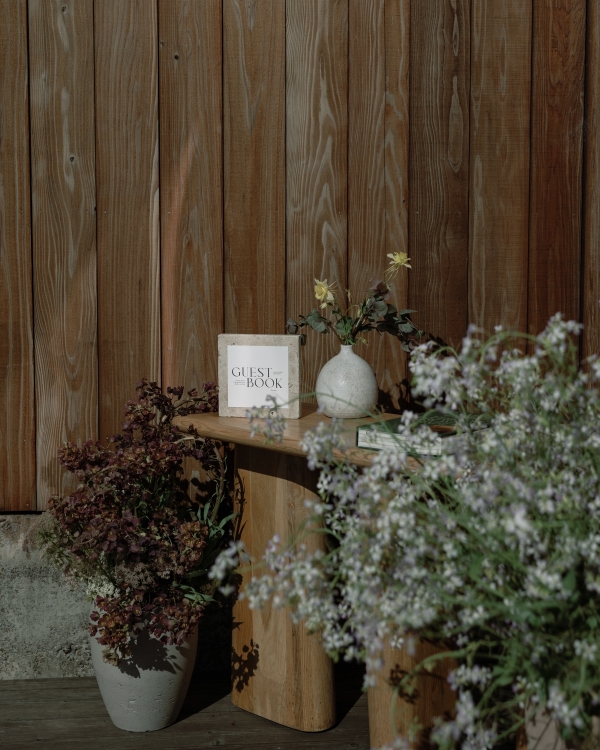 An Elegant Wildflower Wedding with Breathtaking Ocean Views