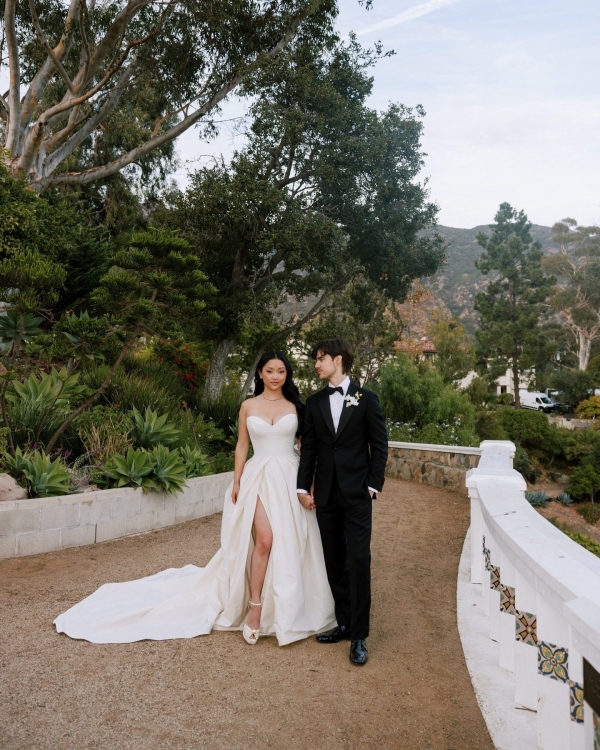 Lana Condor and Anthony De La Torre Tie the Knot in a Romantic Malibu Mountain Ceremony