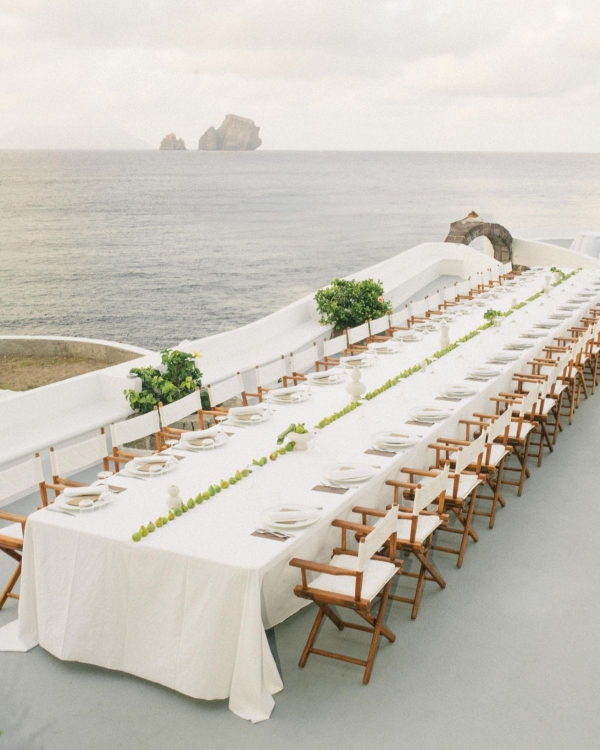 A Minimalist Seaside Wedding on the Breathtaking Island of Panarea, Sicily