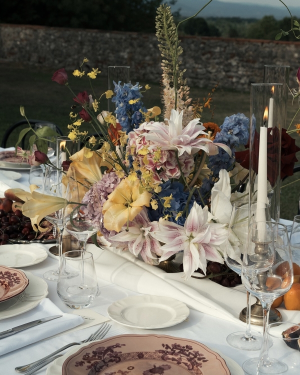 A Heartfelt Italian Villa Wedding Full of Summer Florals & Vintage Charm