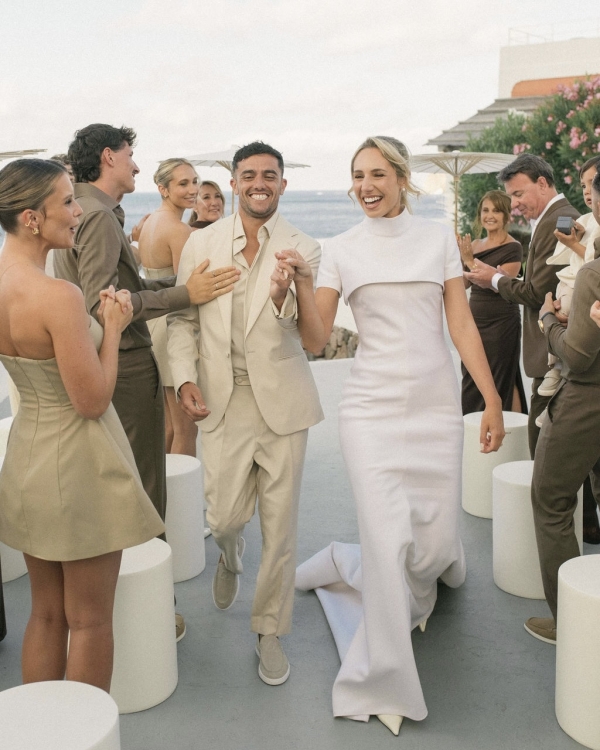 A Minimalist Seaside Wedding on the Breathtaking Island of Panarea, Sicily