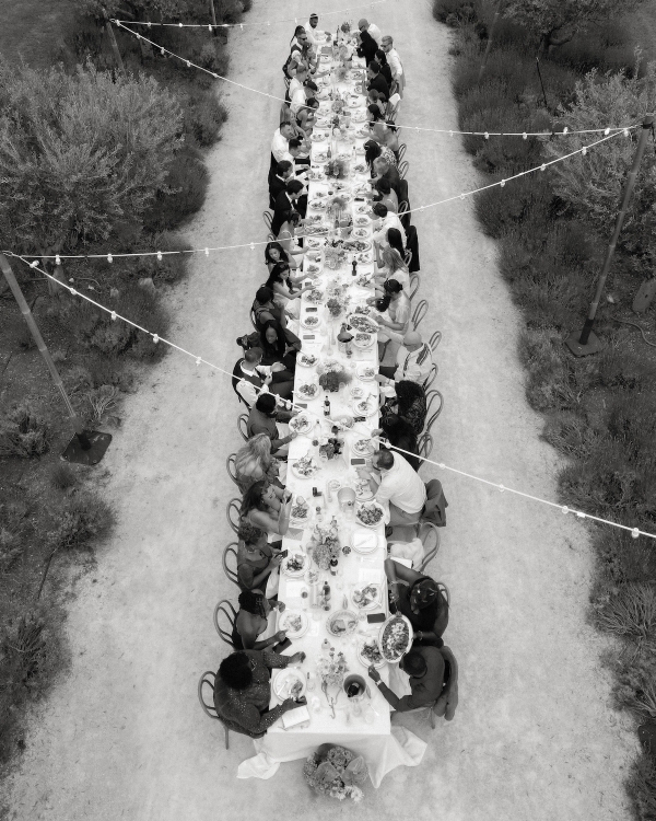 A Romantic Provençal Garden Wedding in France with Pastel Blooms & Antique Details