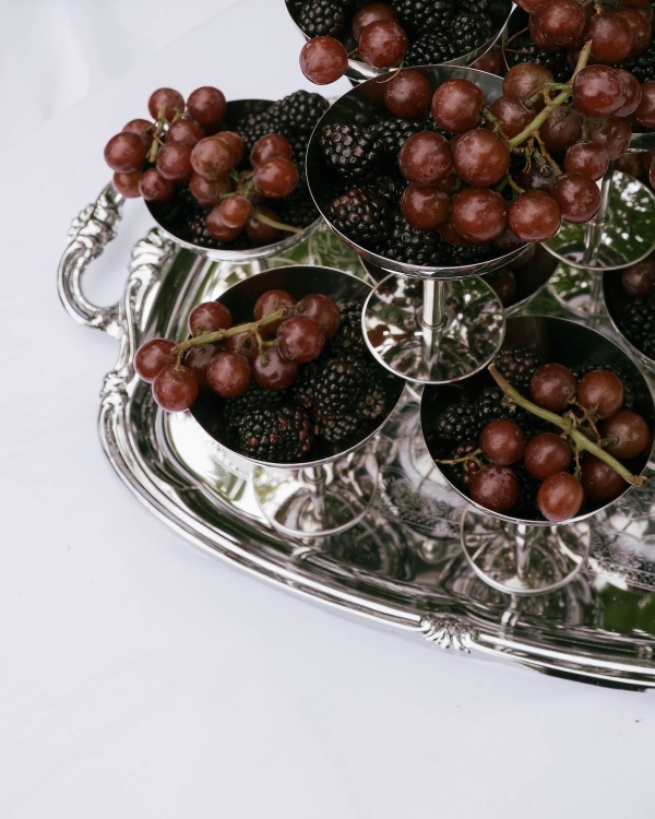 A Romantic Garden Wedding with Whimsical Foraged Blooms & Berries