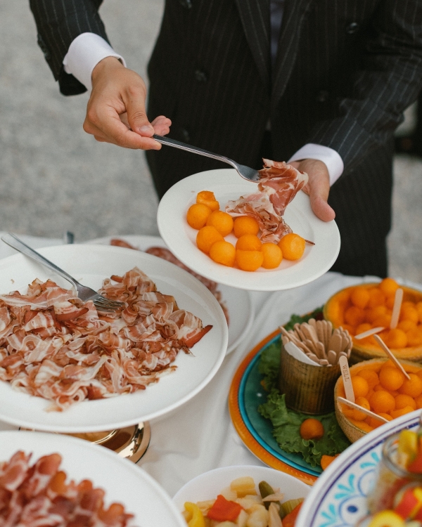 A Chic Black Tie Editorial-Inspired Wedding on Lake Garda, Italy