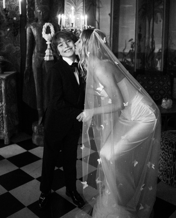 Maximalism Meets Art Deco Glamor in a Secret Garden Wedding in Hollywood