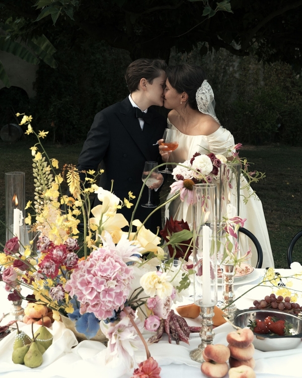 A Heartfelt Italian Villa Wedding Full of Summer Florals & Vintage Charm