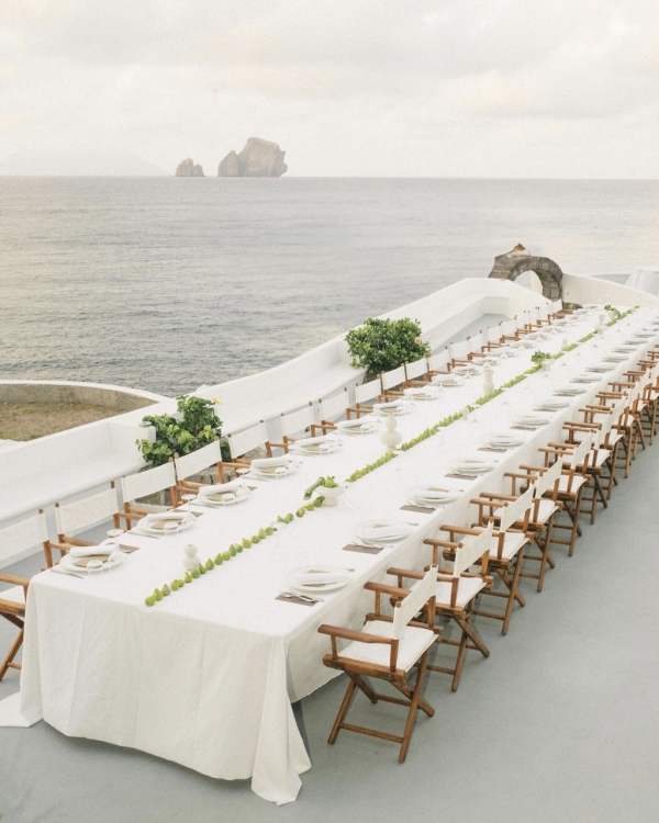 A Minimalist Seaside Wedding on the Breathtaking Island of Panarea, Sicily