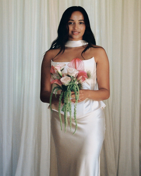 A Romantic Provençal Garden Wedding in France with Pastel Blooms & Antique Details