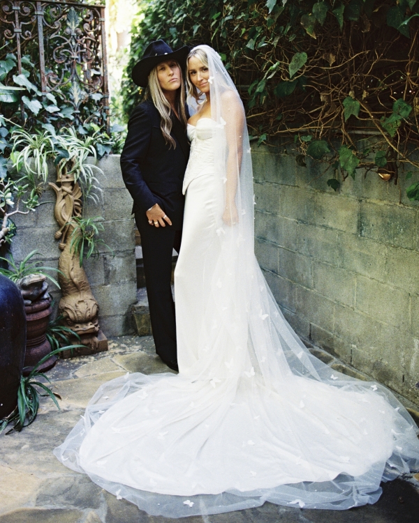 Maximalism Meets Art Deco Glamor in a Secret Garden Wedding in Hollywood