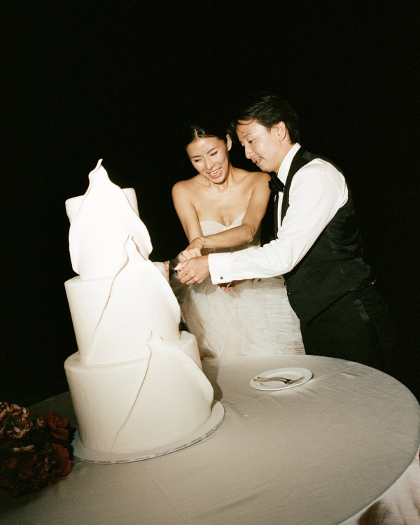 A Chic Black Tie Editorial-Inspired Wedding on Lake Garda, Italy