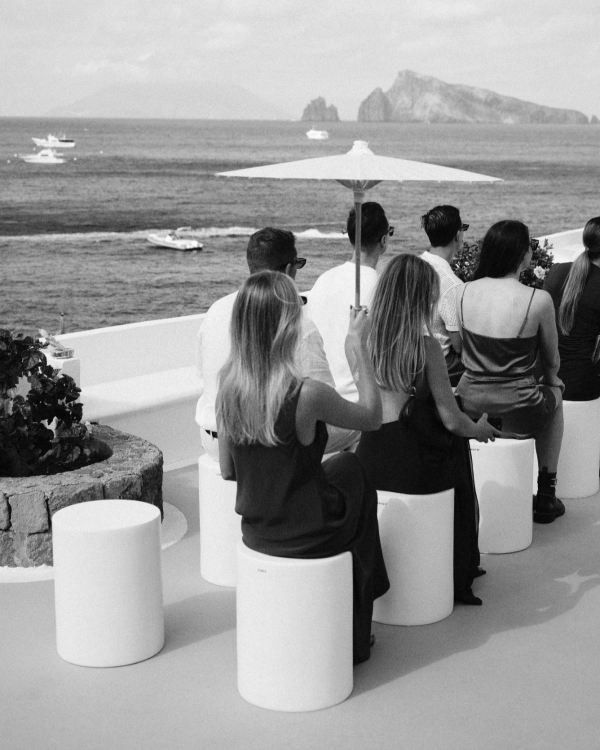 A Minimalist Seaside Wedding on the Breathtaking Island of Panarea, Sicily