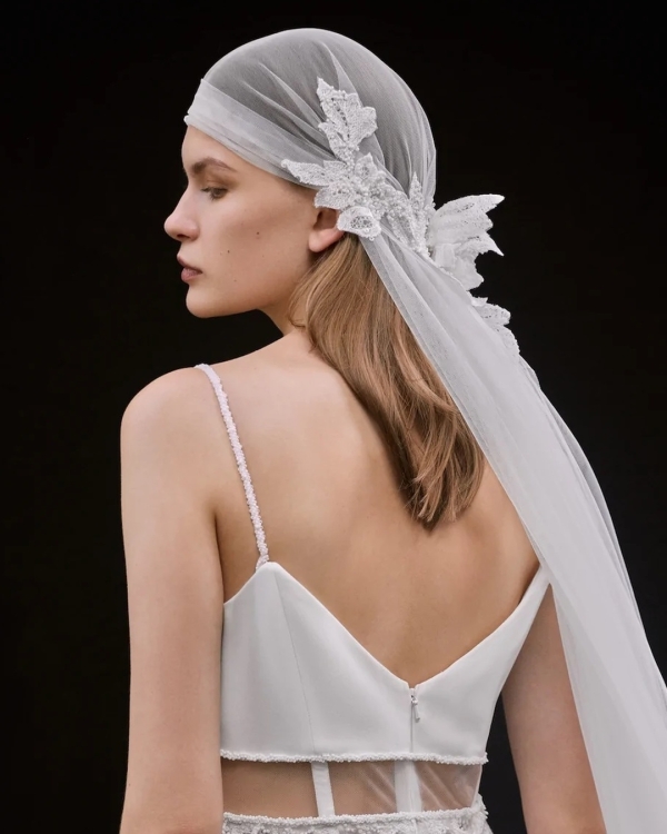Non-Classic Veils for Brides