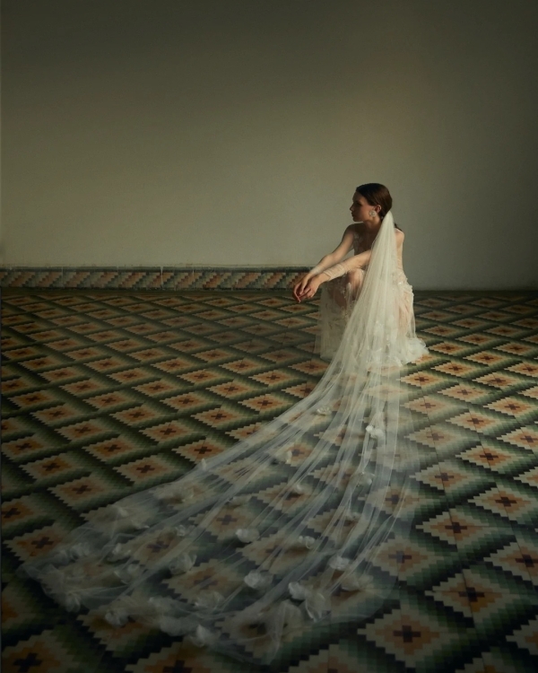 Non-Classic Veils for Brides