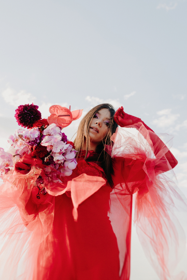 A Stylish Rock-Inspired Bridal Editorial