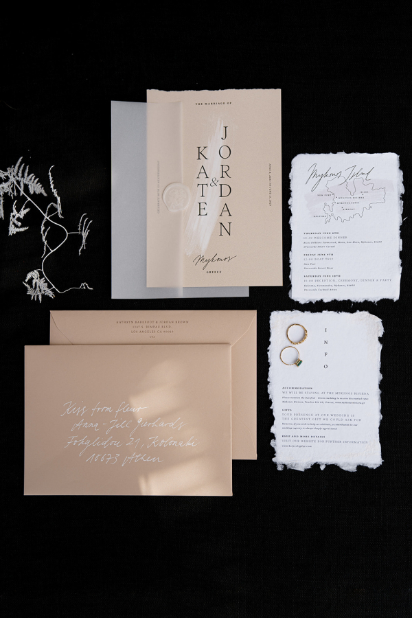 A Bohemian Wedding in Mykonos