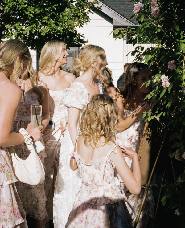 Garden Wedding Party at the MacArthur Place Hotel | Danielle and James Marriage Ceremony
