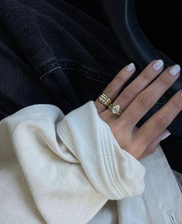 Wedding Rings for Pear Shaped Diamond | Teardrop Diamond | Pear Cut Rings