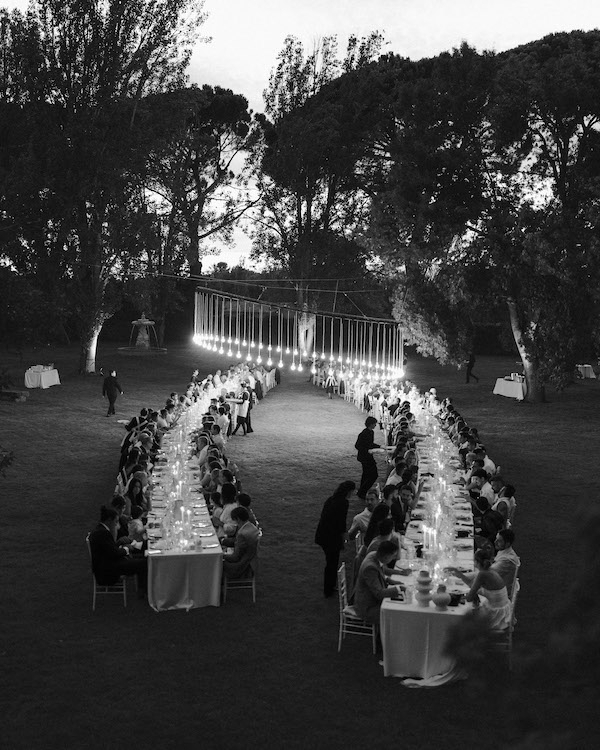 An Elegant Art-Inspired Garden Celebration in Madrid