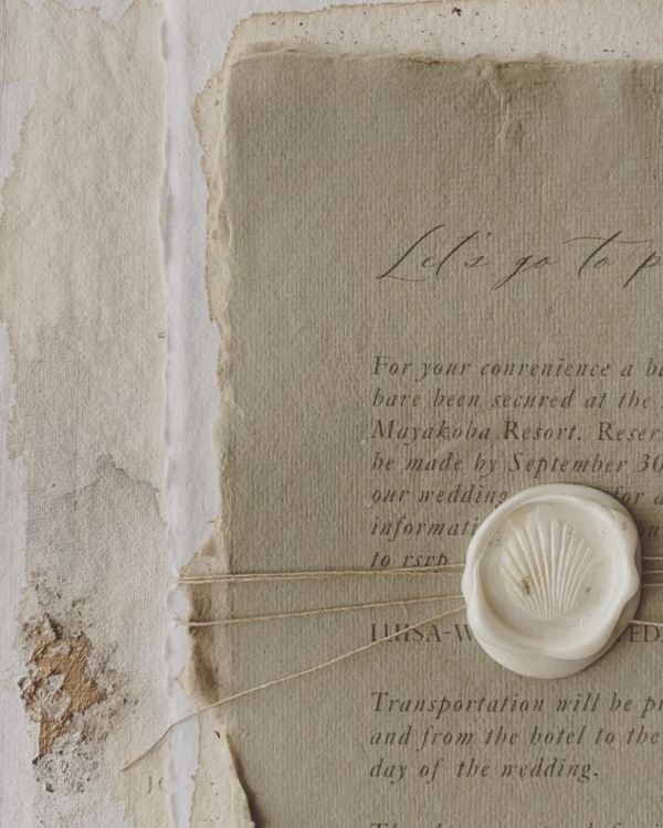 40 Wedding Invitation Ideas with Wax Seals