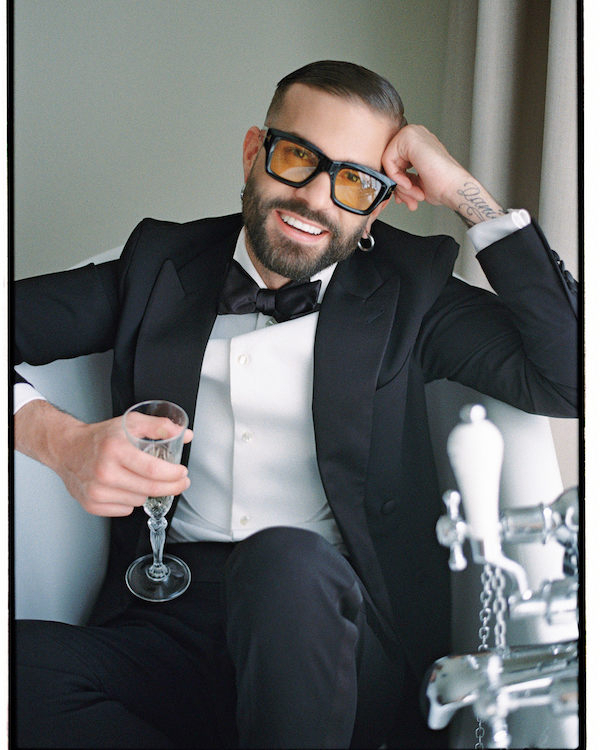 An Elegant Art-Inspired Garden Celebration in Madrid