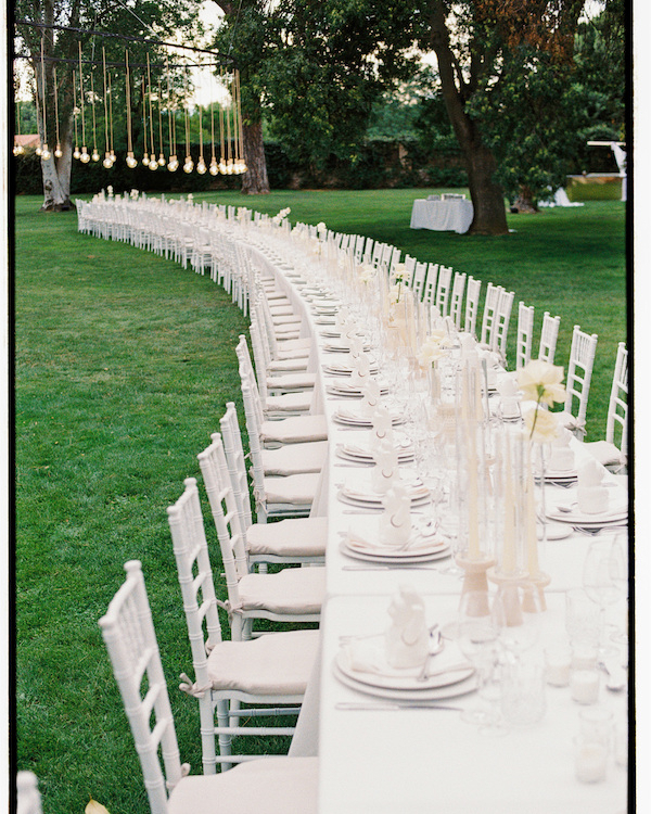 An Elegant Art-Inspired Garden Celebration in Madrid