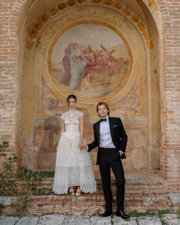 Inside Millie Bobby Brown and Jake Bongiovi's Tuscany Wedding