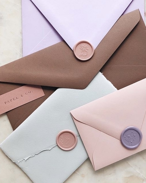 40 Wedding Invitation Ideas with Wax Seals