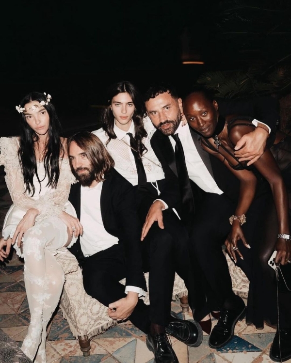 Supermodel Mariacarla Boscono Marries Olympic Athlete Claudio Stecchi