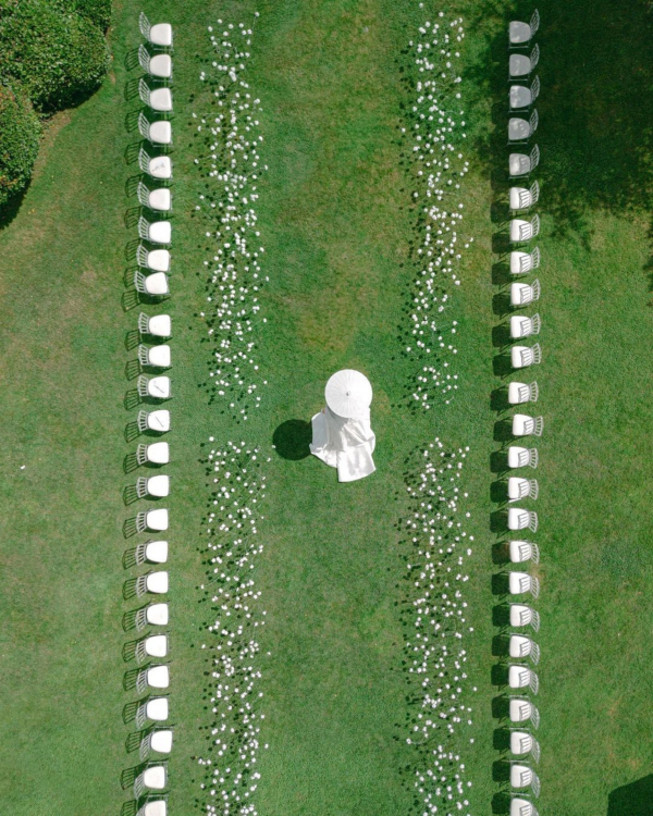 30 Fresh Ideas for Unique Aisle and Ceremony Seating