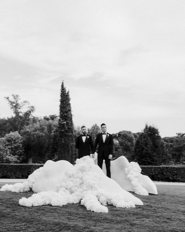 An Elegant Art-Inspired Garden Celebration in Madrid