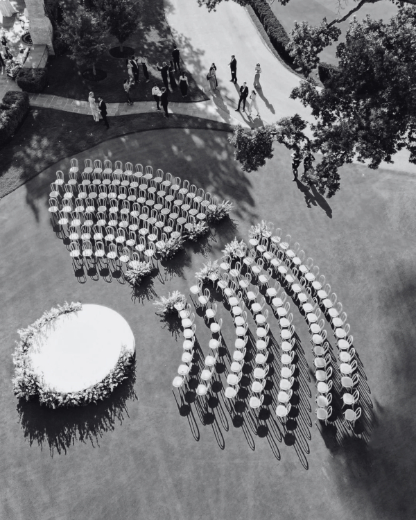 30 Fresh Ideas for Unique Aisle and Ceremony Seating