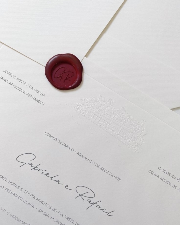 40 Wedding Invitation Ideas with Wax Seals