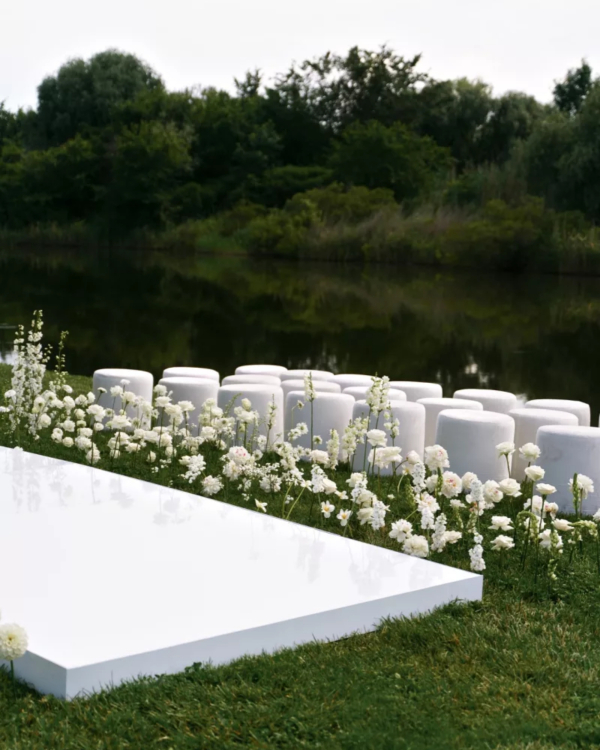 30 Fresh Ideas for Unique Aisle and Ceremony Seating