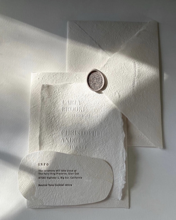 40 Wedding Invitation Ideas with Wax Seals