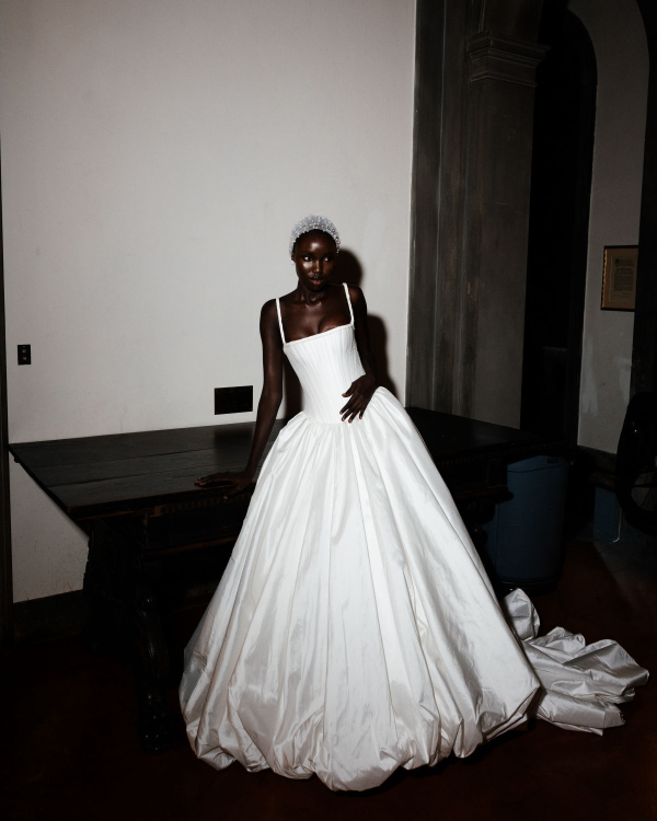 Backstage at Floure’s NYBFW Fall 2026 Runway Show