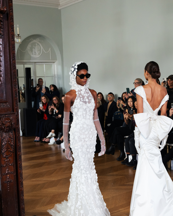 Front Row at Monique Lhuillier's Fall 2026 NYBFW Runway Show