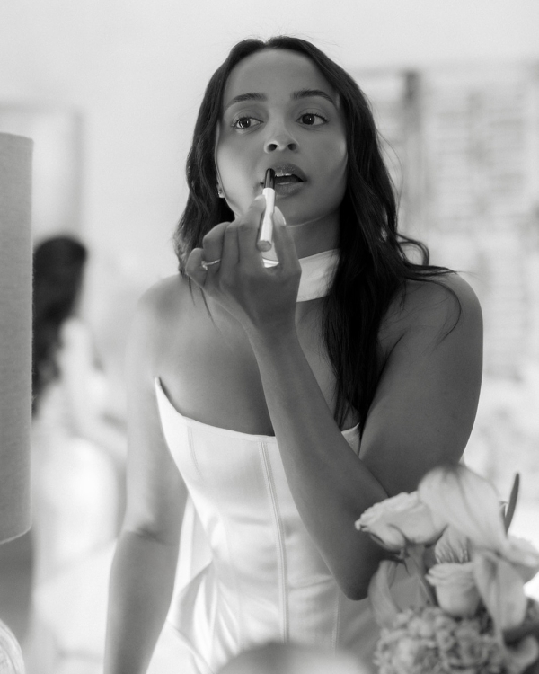 A Romantic Provençal Garden Wedding in France with Pastel Blooms & Antique Details