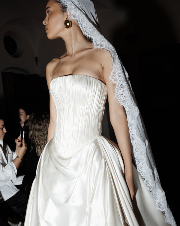 Backstage at Floure’s NYBFW Fall 2026 Runway Show