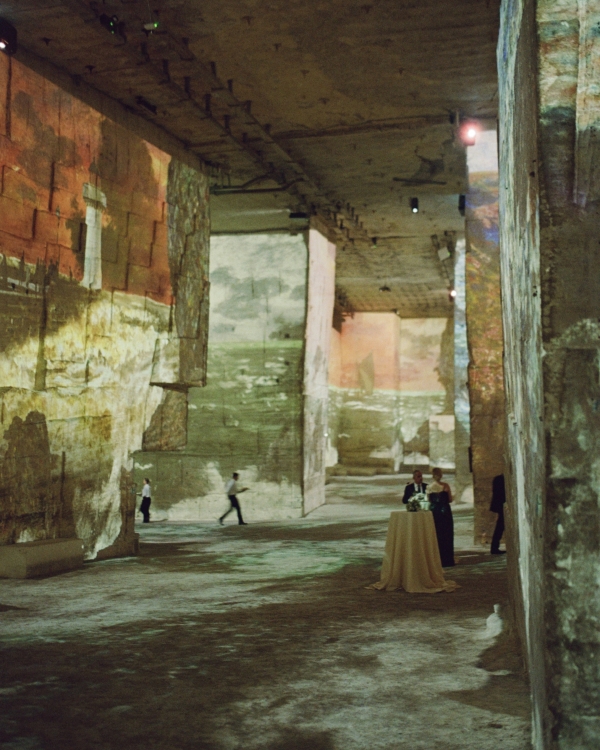 An Artistic Wedding Amongst a Hidden Stone Quarry in Provence