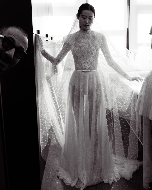 In the Atelier with House of Gilles for New York Bridal Fashion Week Fall 2026