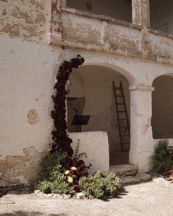 An Intimate Menorca Quarry Wedding with Avant-Garde Design, Gospel Harmonies & Vintage Bridal Looks