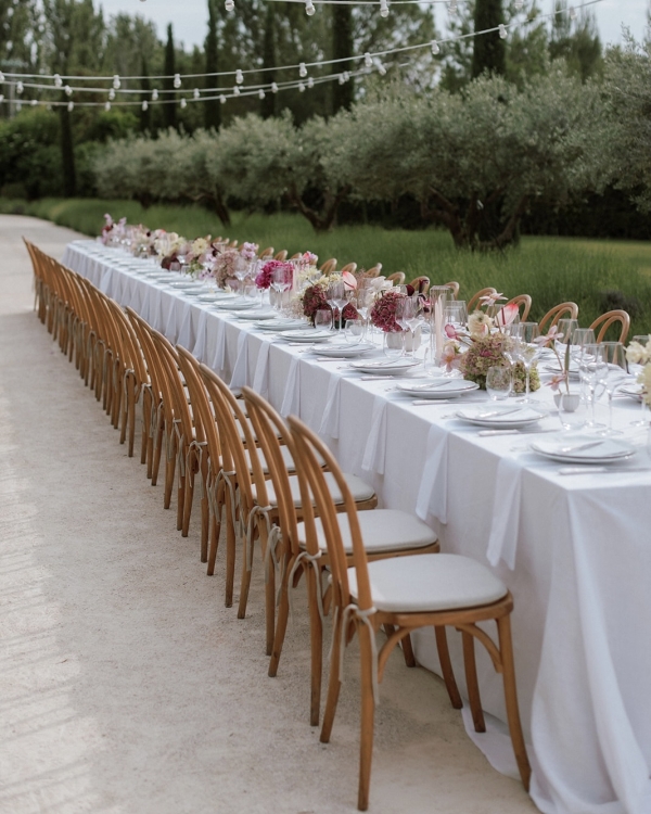 A Romantic Provençal Garden Wedding in France with Pastel Blooms & Antique Details