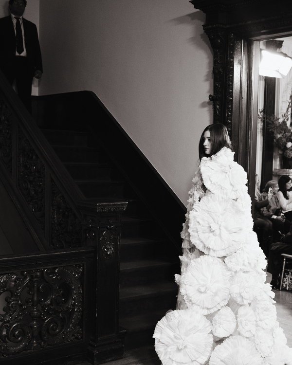 Front Row at Monique Lhuillier's Fall 2026 NYBFW Runway Show