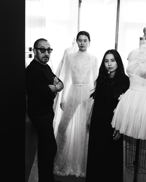 In the Atelier with House of Gilles for New York Bridal Fashion Week Fall 2026