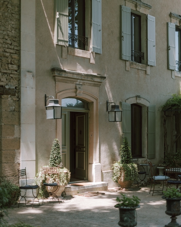 A Romantic Provençal Garden Wedding in France with Pastel Blooms & Antique Details