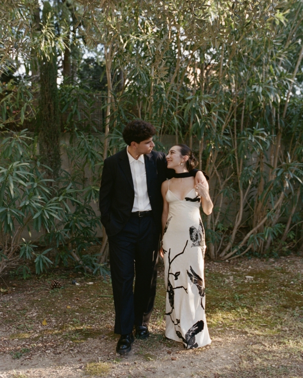 An Artistic Wedding Amongst a Hidden Stone Quarry in Provence