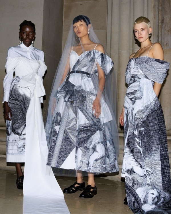 Alternative Bridal Looks | London Fashon Week September 2022 | Simone Rocha Wedding Dress | Molly Goddard, Dilara Findikoglu, Erdem, Harris Reed