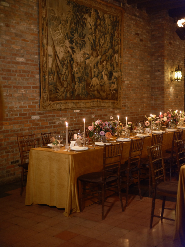 Autumn Fall Wedding Celebration at The Bowery Hotel Location | Sydney and Alex's Heartfelt Marriage Ceremony