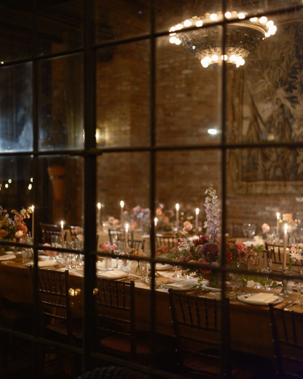 Autumn Fall Wedding Celebration at The Bowery Hotel Location | Sydney and Alex's Heartfelt Marriage Ceremony